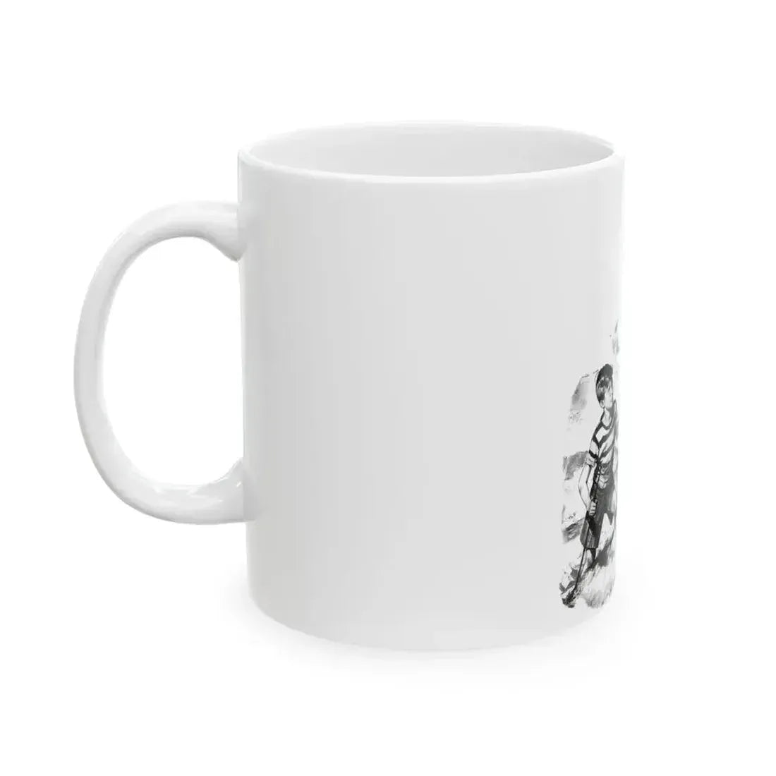 Drake's Drum, Liberty magazine, June 14, 1941 - White Coffee Mug - Go Mug Yourself