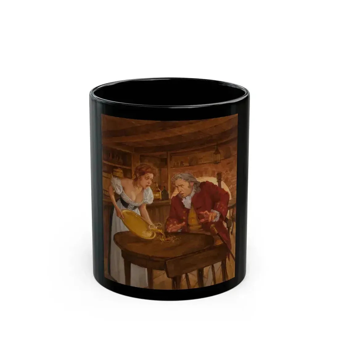 Drambiue advertisement - Black Coffee Mug 11oz - Go Mug Yourself