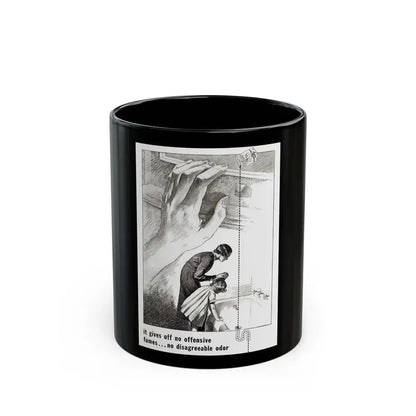 Drano ad, Ladies' Home Journal, June 1933 - Black Coffee Mug 11oz - Go Mug Yourself