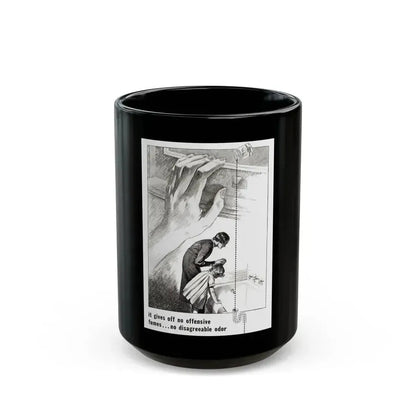 Drano ad, Ladies' Home Journal, June 1933 - Black Coffee Mug 15oz - Go Mug Yourself