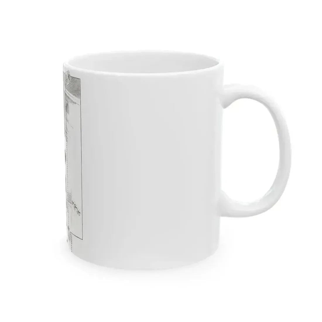Drano ad, Ladies' Home Journal, June 1933 - White Coffee Mug - Go Mug Yourself