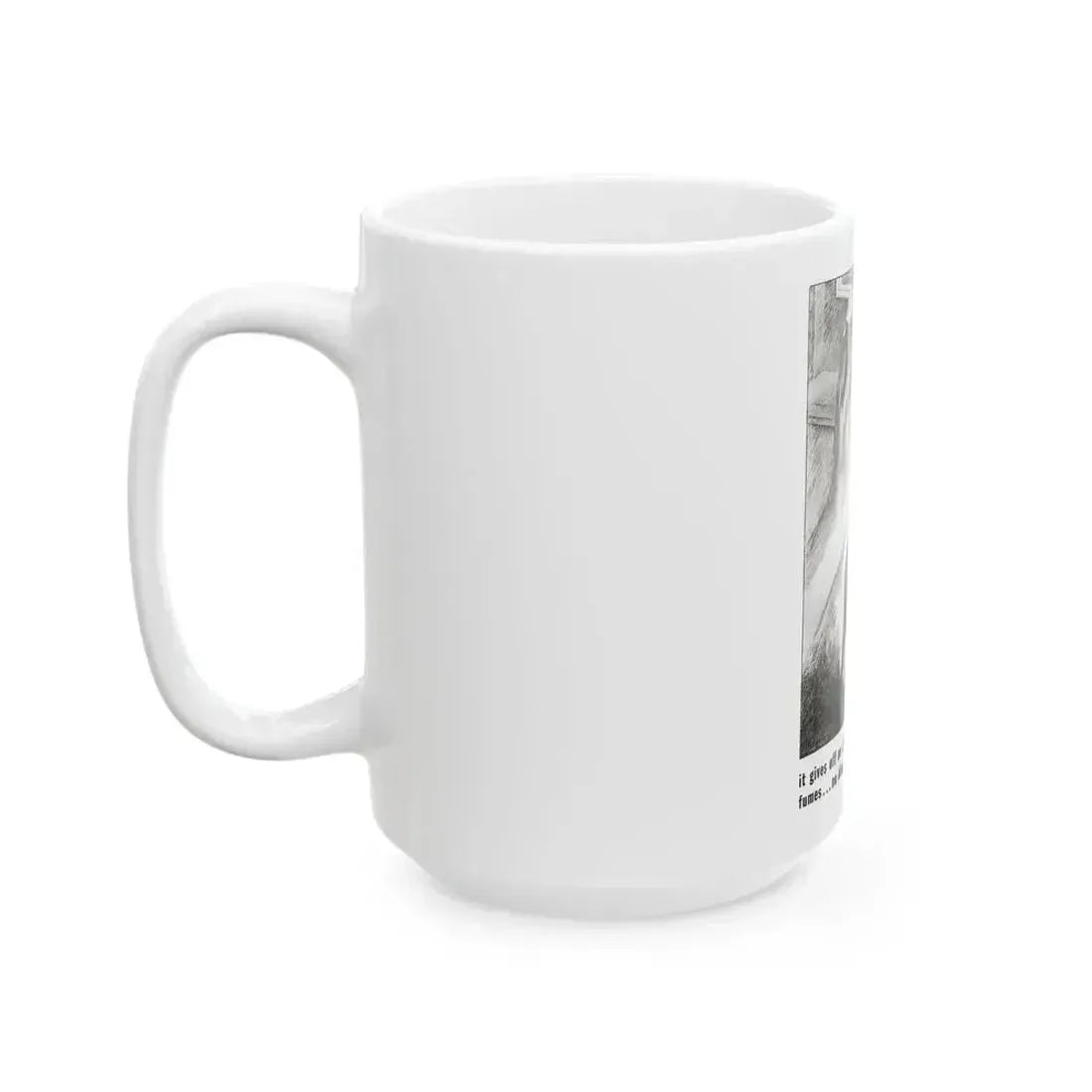Drano ad, Ladies' Home Journal, June 1933 - White Coffee Mug - Go Mug Yourself