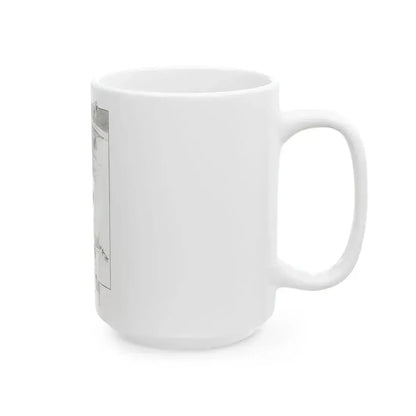 Drano ad, Ladies' Home Journal, June 1933 - White Coffee Mug - Go Mug Yourself