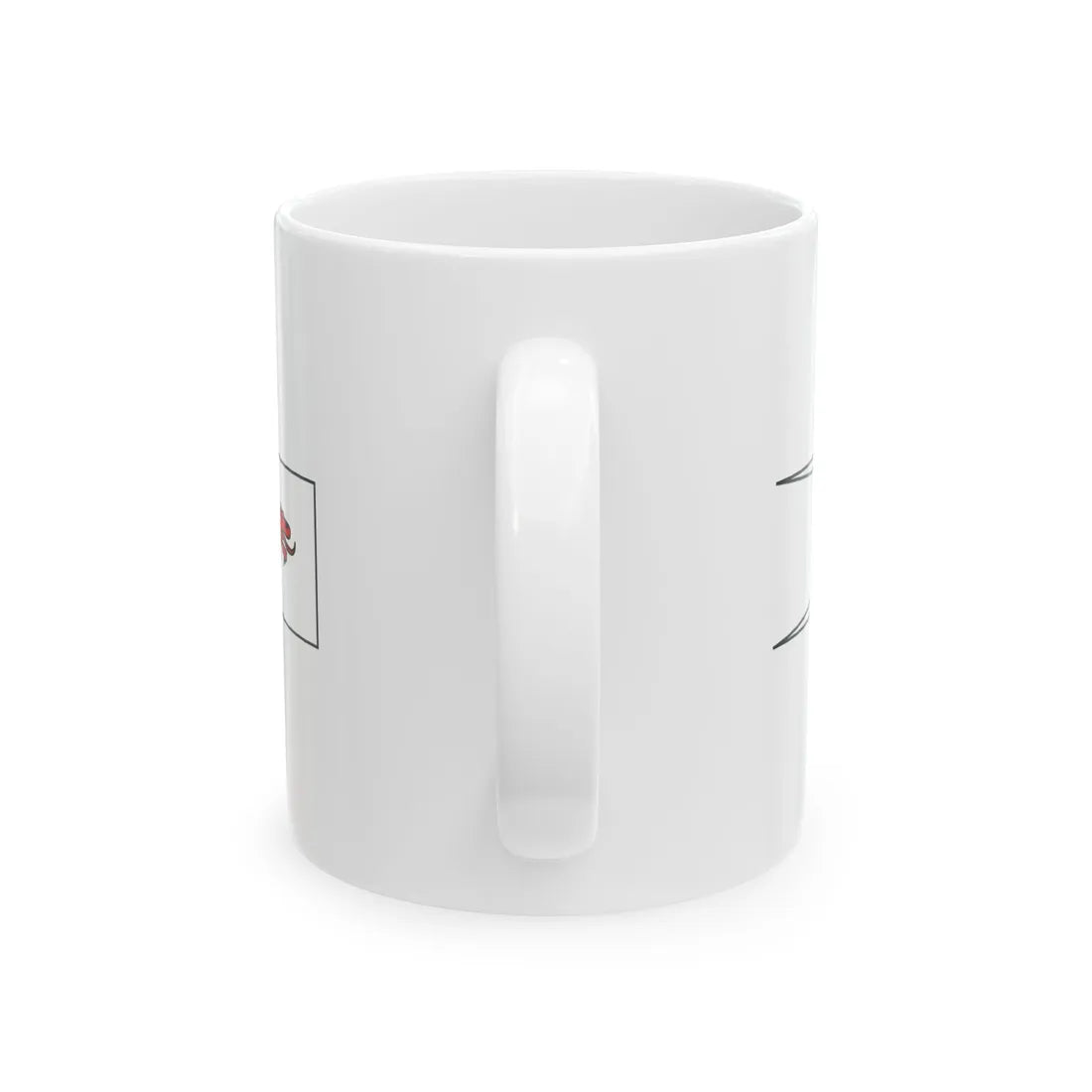 Drapeau-banniere-dragon (Belgium) White Coffee Mug - Go Mug Yourself