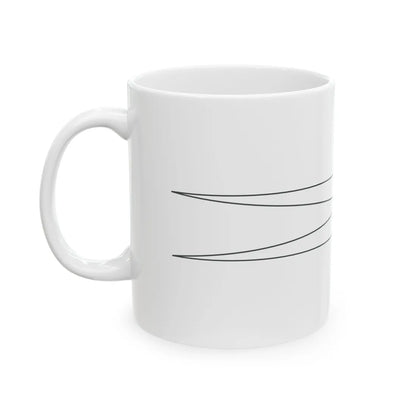 Drapeau-banniere-dragon (Belgium) White Coffee Mug - Go Mug Yourself
