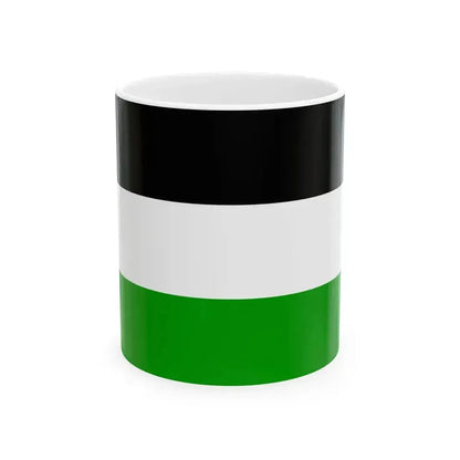 Drapeau Bhopal (India) White Coffee Mug 11oz - Go Mug Yourself