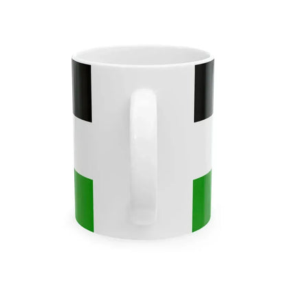 Drapeau Bhopal (India) White Coffee Mug - Go Mug Yourself