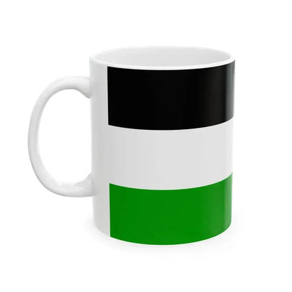 Drapeau Bhopal (India) White Coffee Mug - Go Mug Yourself