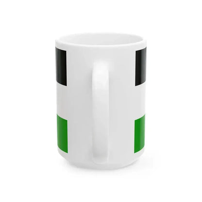 Drapeau Bhopal (India) White Coffee Mug - Go Mug Yourself