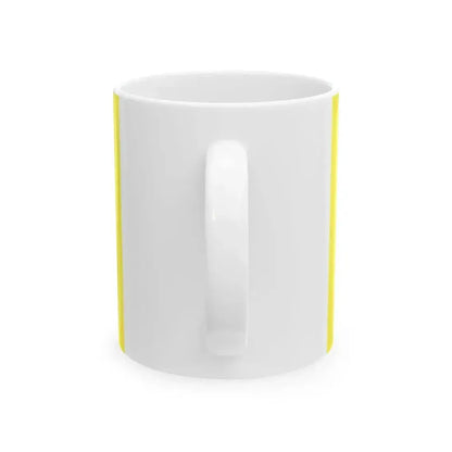 Drapeau Cambrai (France) White Coffee Mug - Go Mug Yourself
