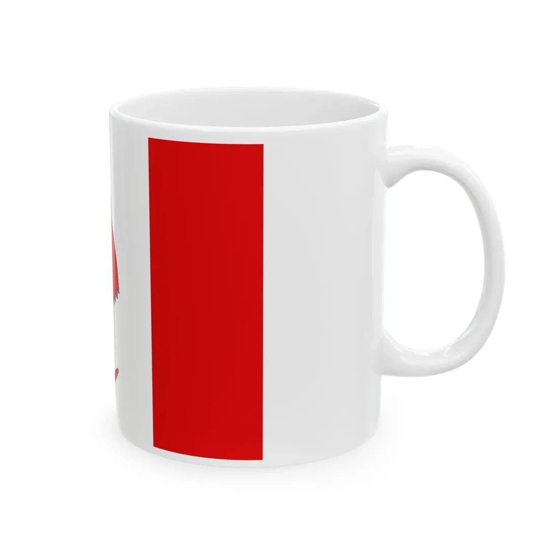 Drapeau commune de Marchin Wallonie (Belgium) White Coffee Mug - Go Mug Yourself