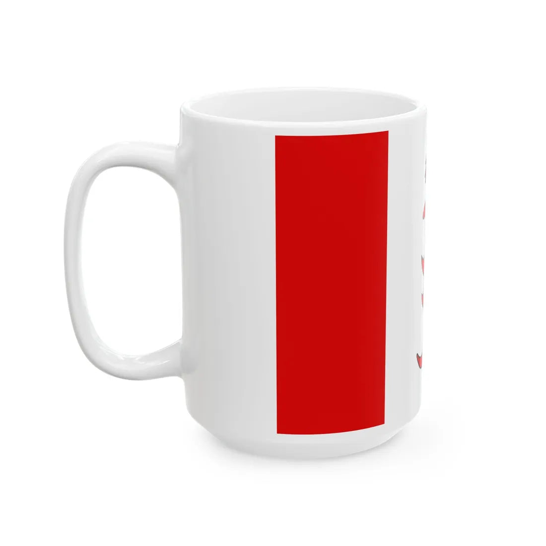 Drapeau commune de Marchin Wallonie (Belgium) White Coffee Mug - Go Mug Yourself
