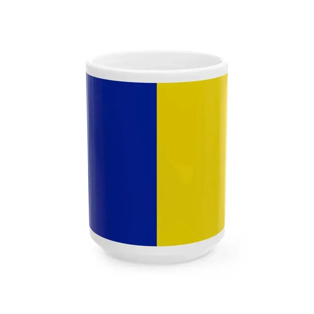 Drapeau dArles (France) White Coffee Mug 15oz - Go Mug Yourself