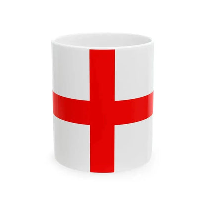 Drapeau de Calvi (France) White Coffee Mug 11oz - Go Mug Yourself