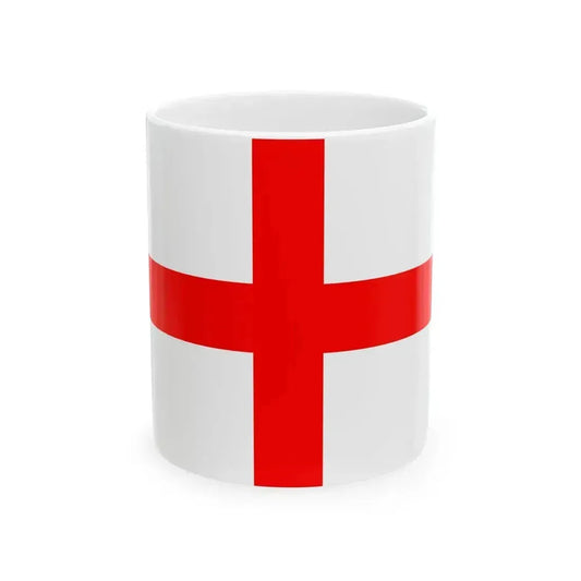 Drapeau de Calvi (France) White Coffee Mug 11oz - Go Mug Yourself