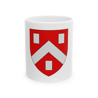 Drapeau de Cesson-Sevigne (France) White Coffee Mug 11oz - Go Mug Yourself