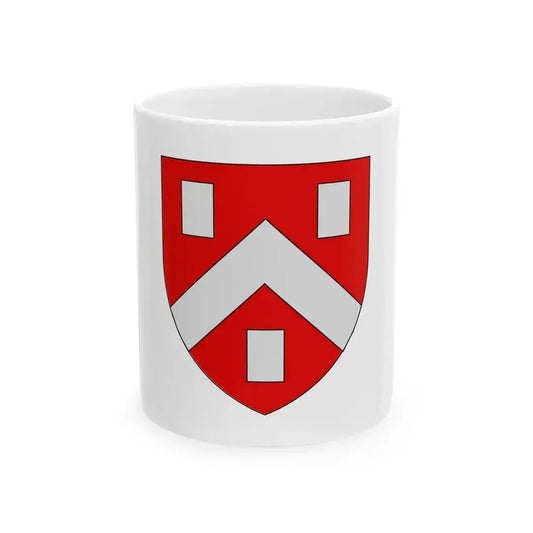 Drapeau de Cesson-Sevigne (France) White Coffee Mug 11oz - Go Mug Yourself
