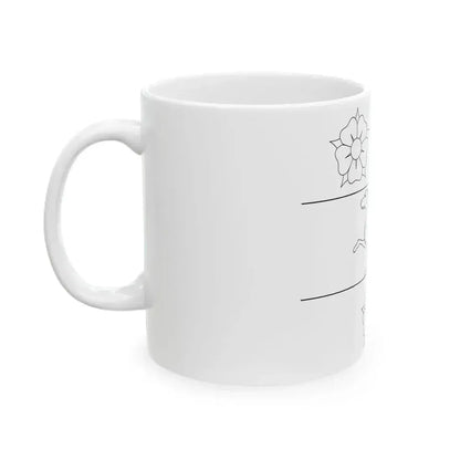 Drapeau de Jean de Michaelis (Italy) White Coffee Mug - Go Mug Yourself