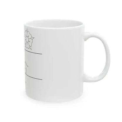 Drapeau de Jean de Michaelis (Italy) White Coffee Mug - Go Mug Yourself