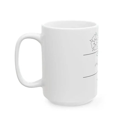 Drapeau de Jean de Michaelis (Italy) White Coffee Mug - Go Mug Yourself
