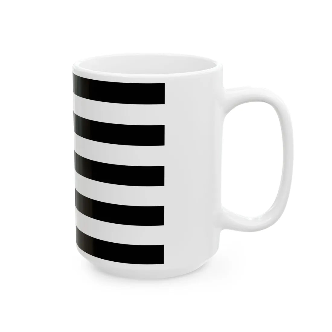 Drapeau de la Bretagne - Gwenn Ha Du (Belgium) White Coffee Mug - Go Mug Yourself