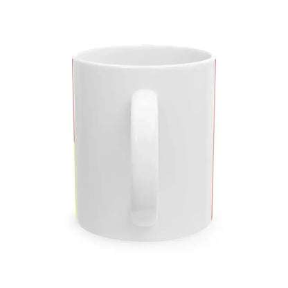 Drapeau de la commune de Malo-les-Bains 59 Nord-France (France) White Coffee Mug - Go Mug Yourself
