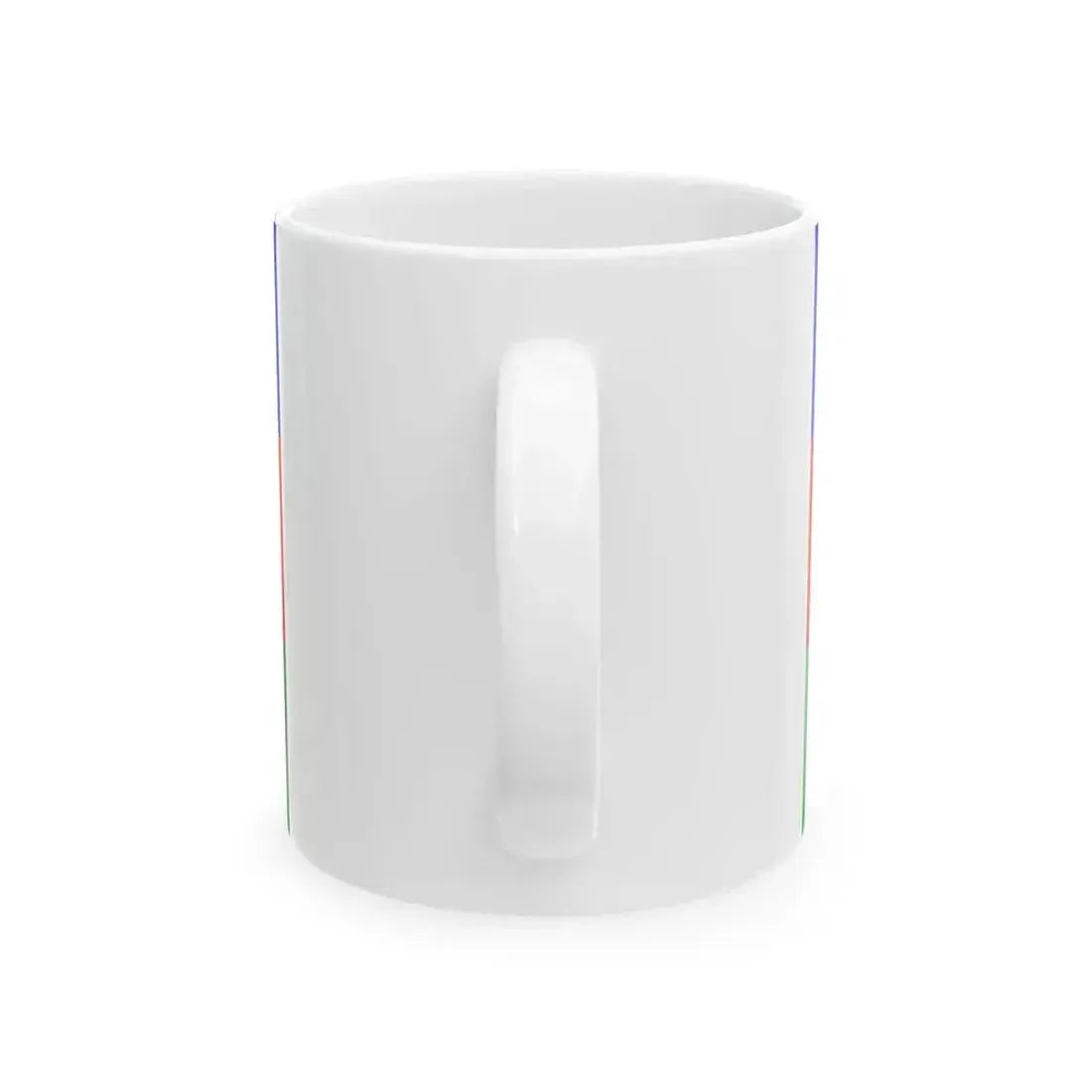Drapeau de la Guyane (France) White Coffee Mug - Go Mug Yourself