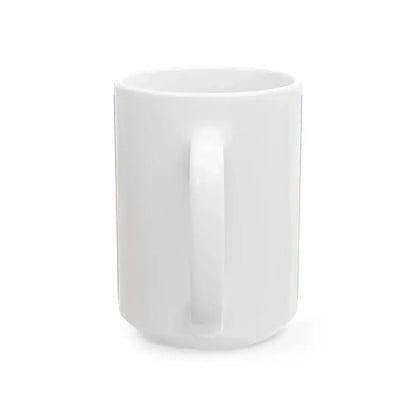 Drapeau de la Guyane (France) White Coffee Mug - Go Mug Yourself