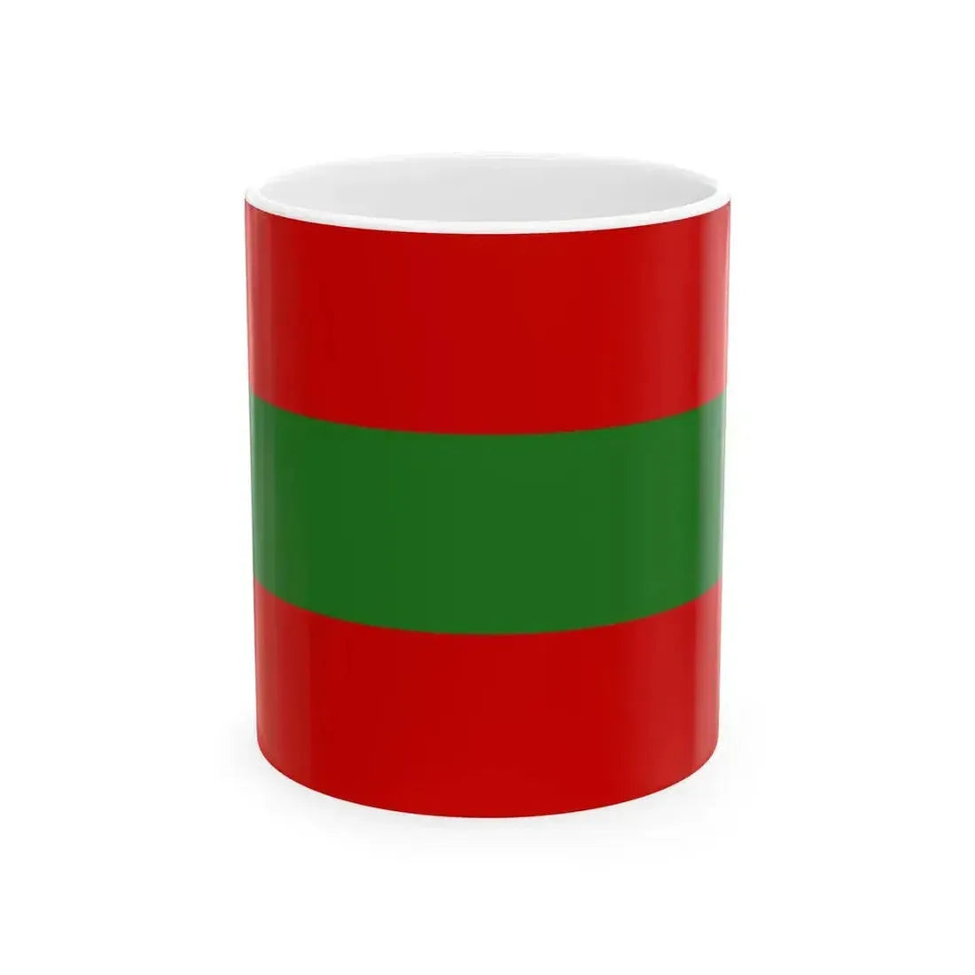 Drapeau de la prise de la Smalah 16 mai 1843 (Algeria) White Coffee Mug 11oz - Go Mug Yourself