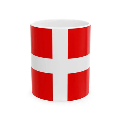 Drapeau de la Savoie (France) White Coffee Mug 11oz - Go Mug Yourself
