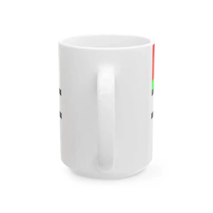 Drapeau de Nantes 20e siecle (France) White Coffee Mug - Go Mug Yourself