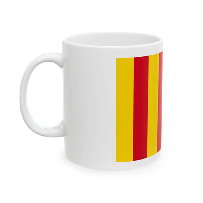 Drapeau de Provence  ancien  (Belgium) White Coffee Mug - Go Mug Yourself