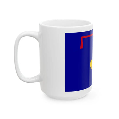 Drapeau de Provence  moderne  (Belgium) White Coffee Mug - Go Mug Yourself