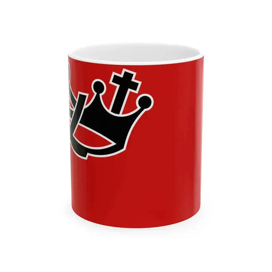 Drapeau de Rex (Belgium) White Coffee Mug 11oz - Go Mug Yourself