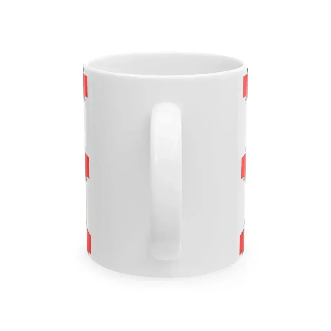 Drapeau de Rostrenen (France) White Coffee Mug - Go Mug Yourself