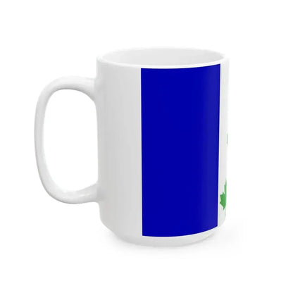 Drapeau de Saint-Ephrem (Canada) White Coffee Mug - Go Mug Yourself