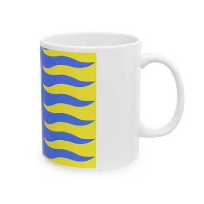 Drapeau de Saint-Hubert (Belgium) White Coffee Mug - Go Mug Yourself