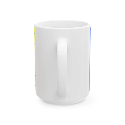 Drapeau de Saint-Hubert (Belgium) White Coffee Mug - Go Mug Yourself