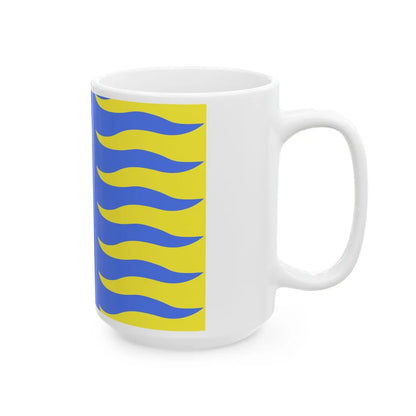 Drapeau de Saint-Hubert (Belgium) White Coffee Mug - Go Mug Yourself