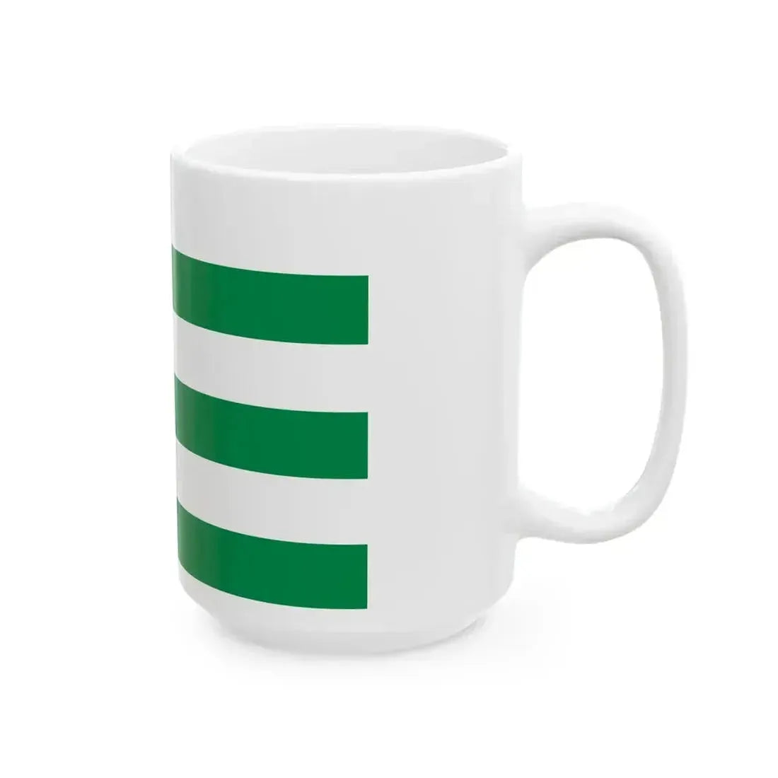 Drapeau de Saint-Pol-sur-Mer (France) White Coffee Mug - Go Mug Yourself