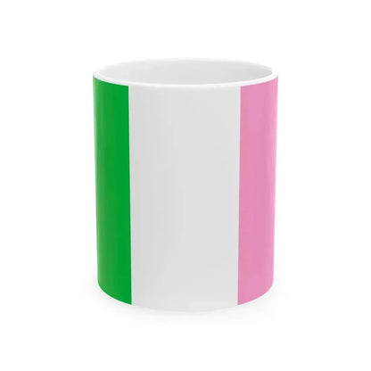 Drapeau de Terre-Neuve (Canada) White Coffee Mug 11oz - Go Mug Yourself