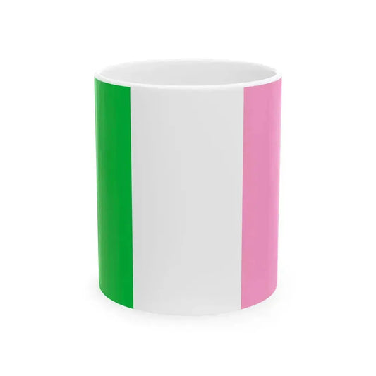 Drapeau de Terre-Neuve (Canada) White Coffee Mug 11oz - Go Mug Yourself