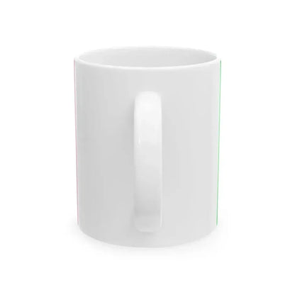 Drapeau de Terre-Neuve (Canada) White Coffee Mug - Go Mug Yourself