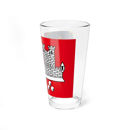 Drapeau de Vincennes France (France) Pint Glass 16oz - Go Mug Yourself