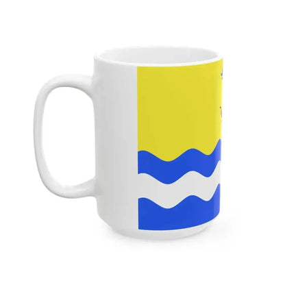 Drapeau departement fr Drome (France) White Coffee Mug - Go Mug Yourself