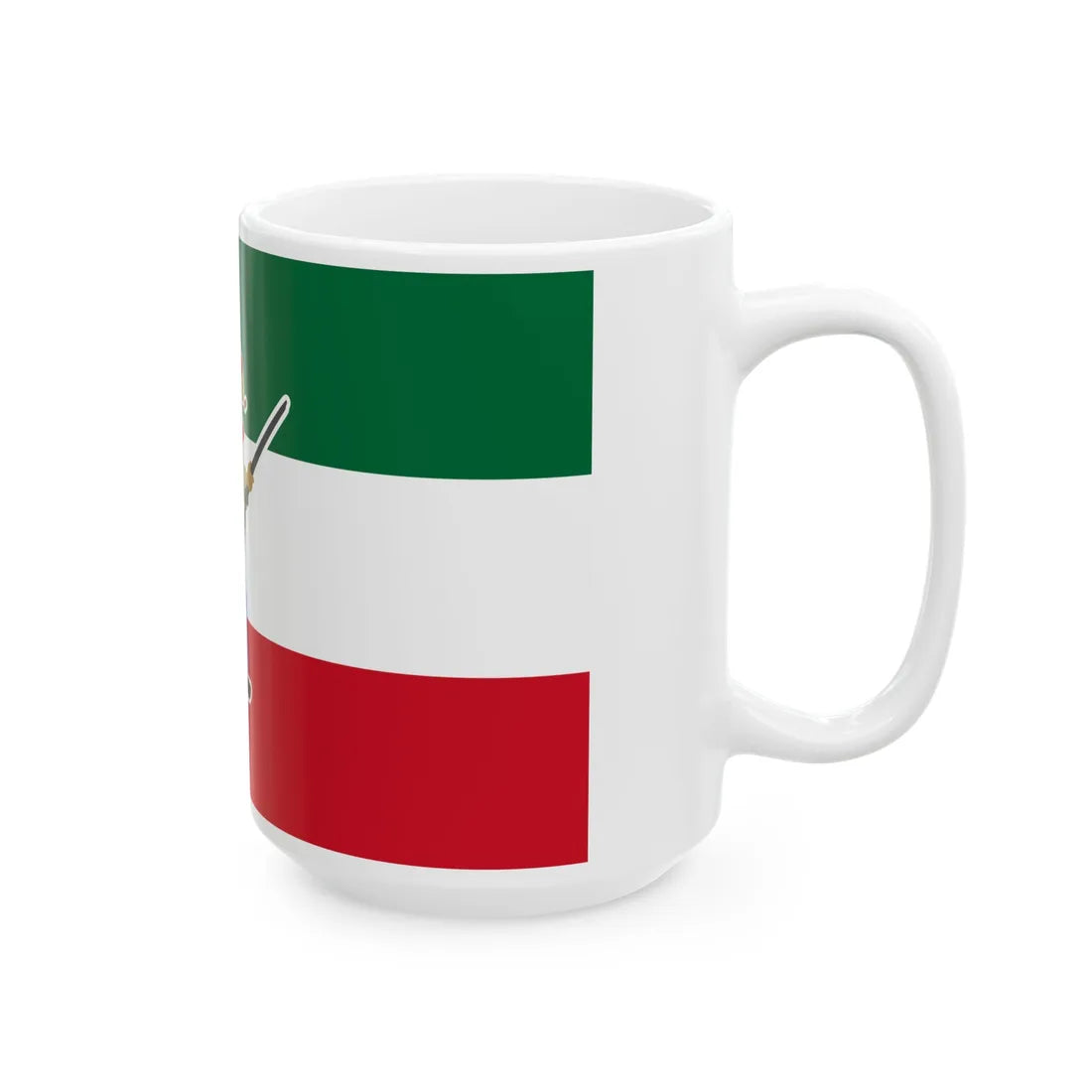 Drapeau des Patriotes avec Patriote (Canada) White Coffee Mug - Go Mug Yourself
