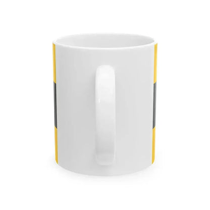 Drapeau des reguliers dAbd el-Kader (Algeria) White Coffee Mug - Go Mug Yourself