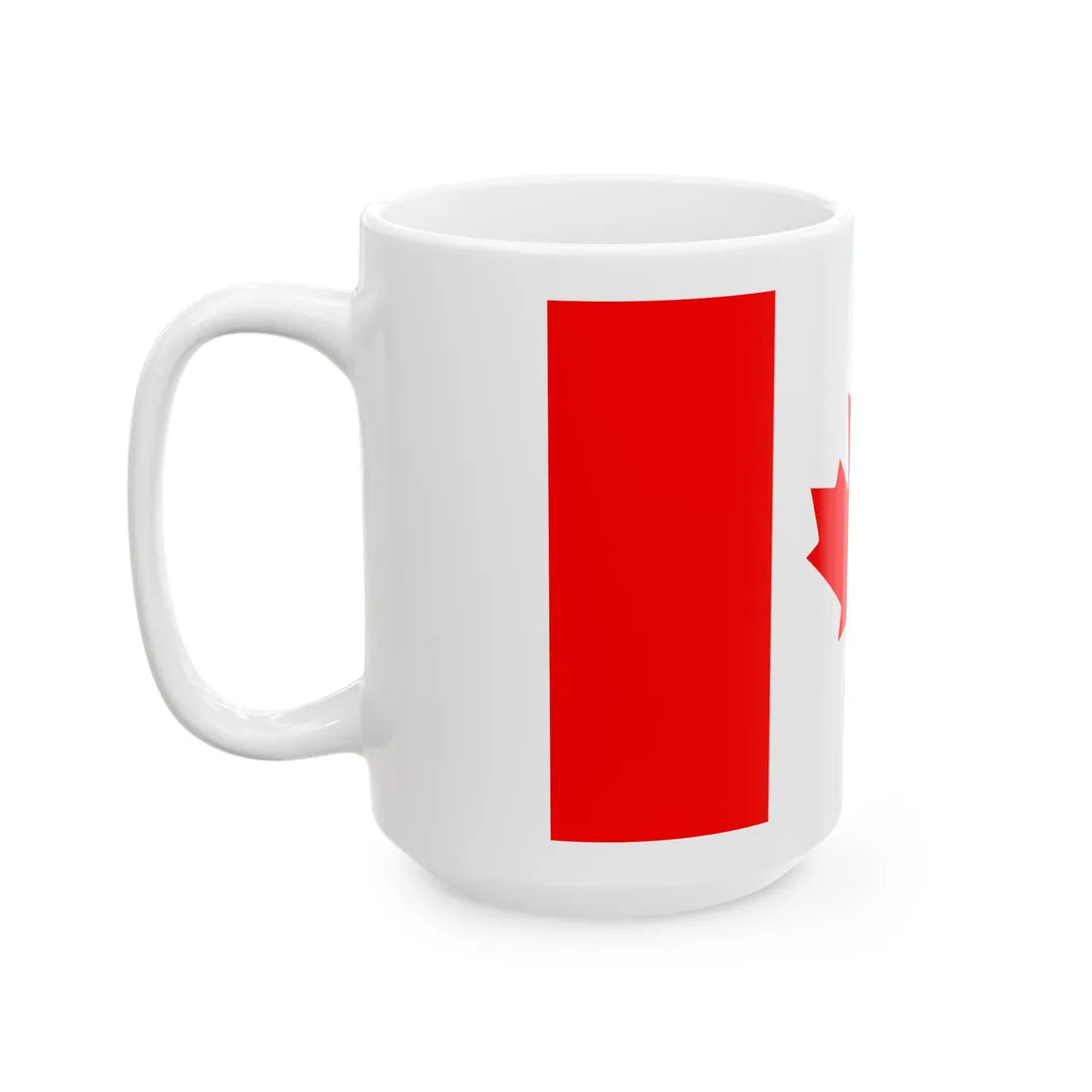 Drapeau du Canada (Canada) White Coffee Mug - Go Mug Yourself
