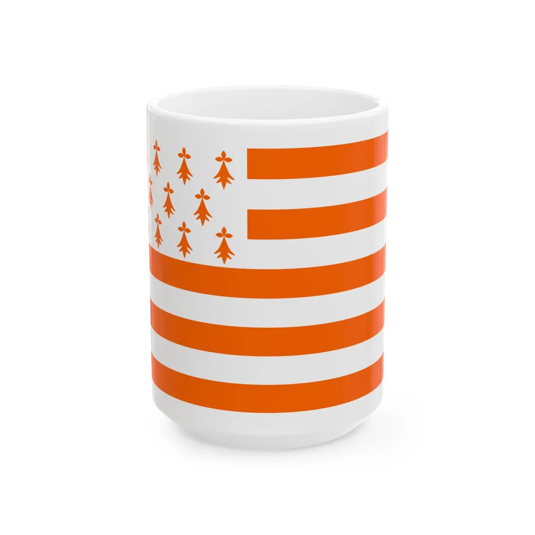 Drapeau du collectif Aita (Belgium) White Coffee Mug 15oz - Go Mug Yourself