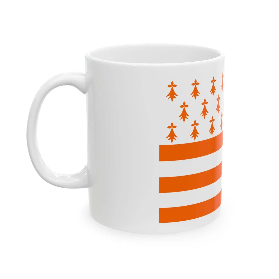 Drapeau du collectif Aita (Belgium) White Coffee Mug - Go Mug Yourself